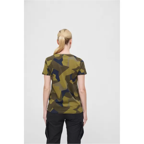  Dámske tričko BRANDIT BD44004 SWEDISH CAMO 