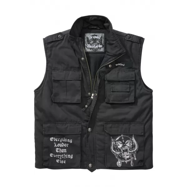  Pánska vesta BRANDIT BD61001 BLACK 