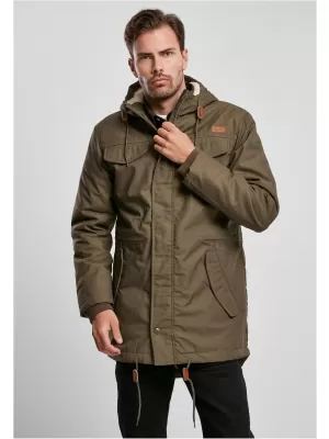 Pánska bunda Brandinit Marsh Lake BD9442 Olive