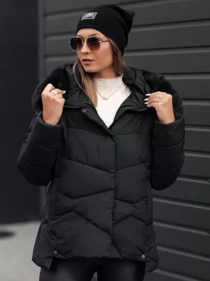 Dámska zimná bunda DSTREET FIXMIX ČIERNA