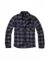 Detská košeľa brandinit BD6016 čierna/šedá