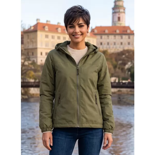  Dámska bunda BRANDIT BD33114 Olive 