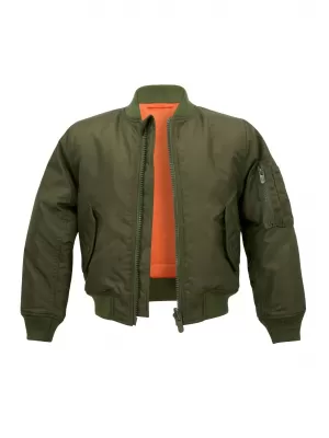 Detská bunda BRANDIT MA BD6015 OLIVE