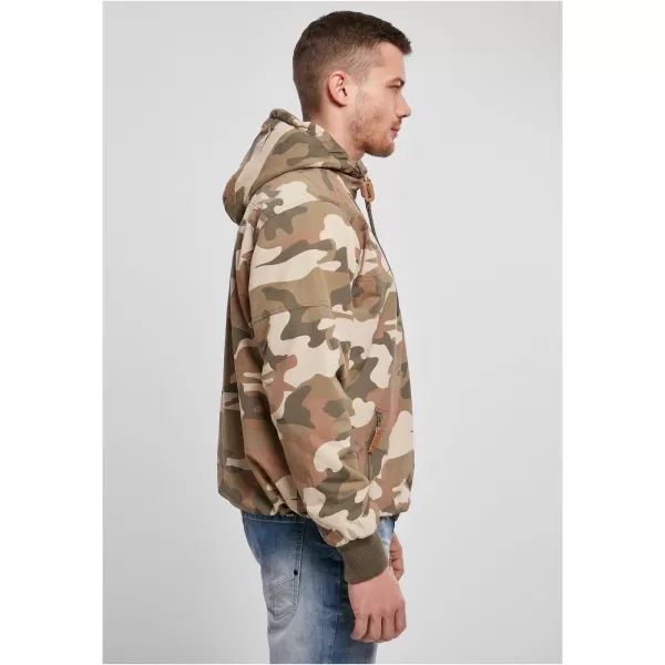  Pánska bunda brandinit BD9393 Wood Camo 