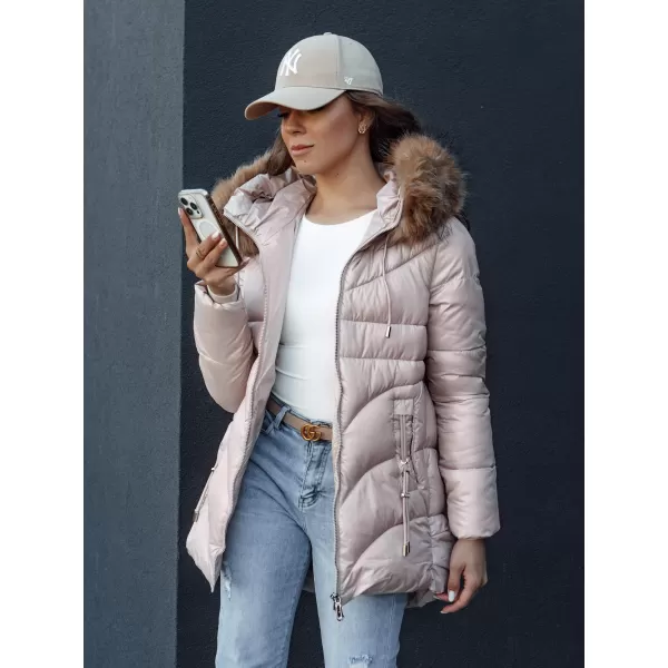  Dámska bunda DSTREET WINTERCHIC RUŽOVÁ 