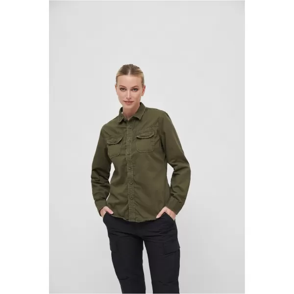  Dámska košeľa BRANDIT BD9618 OLIVE 