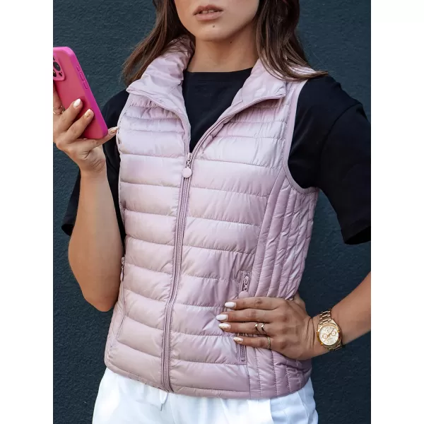  Dámska vesta DSTREET STYLISHZ TY4450 RUŽOVÁ 