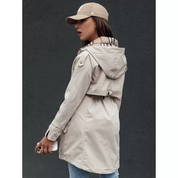  Dámska bunda DSTREET FASHLOVE TY4393 SVETLO ŠEDÁ 