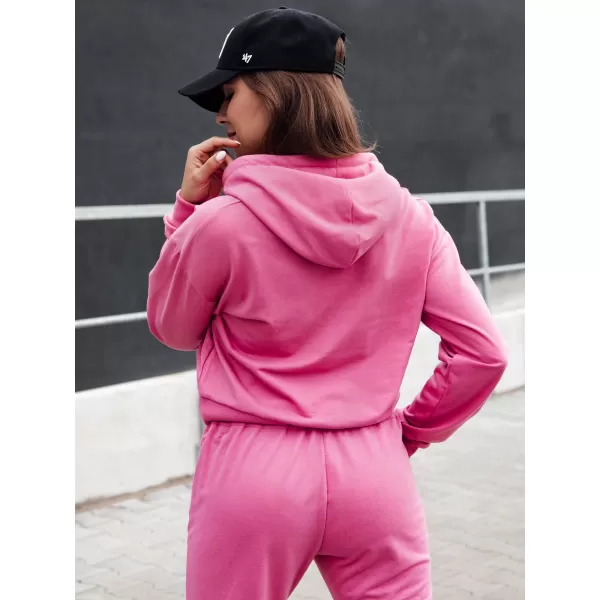  Dámska mikina DSTREET RUŽOVÁ 