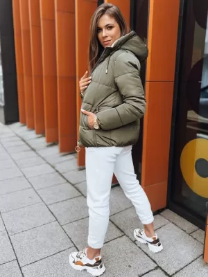 Dámska bunda dstreet Victoria Snug Ty3716 zelená