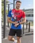 Pánske funkčné kompresné tričko s krátkym rukávom premium ALTISPORT VOJ/ALM036TR04 LEV