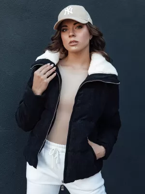 Dámska zimná bunda DSTREET TRENDYGLAM TY4357 ČIERNA
