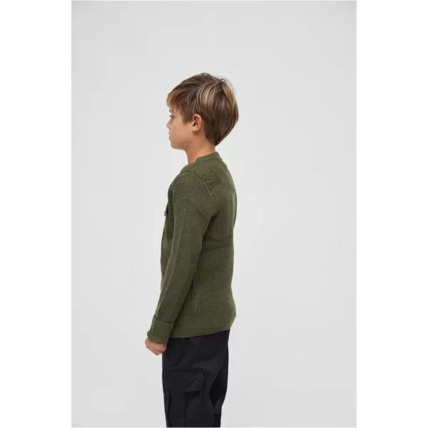  Detský sveter Brandit BW BD6019 Olive 