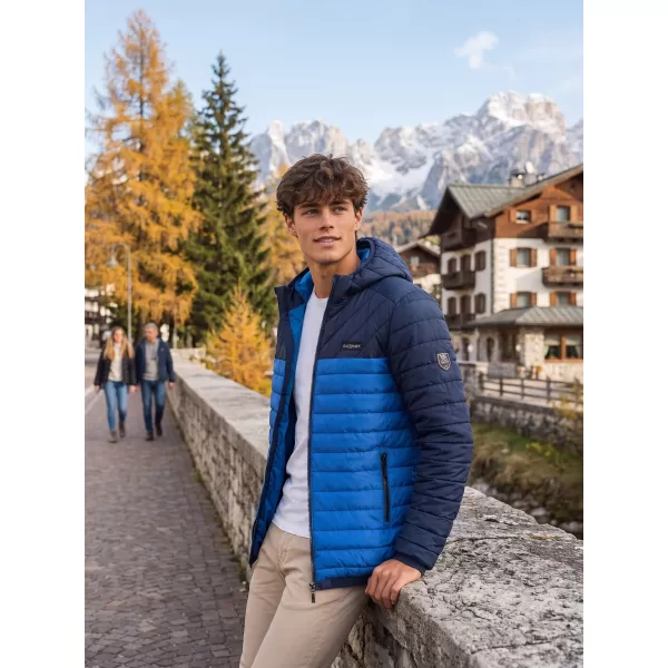  Pánska bunda ALTISPORT DANIELS TMAVO modrá 