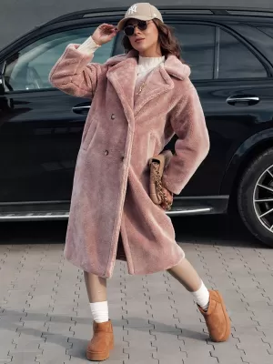 Dámsky zimný kabát DSTREET LUXERII RUŽOVÁ