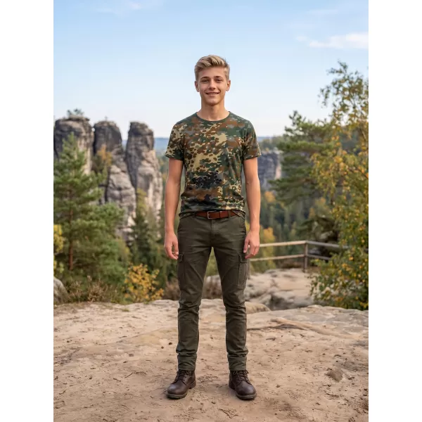  Detské tričko BRANDIT T BD6017 FLECKTARN 