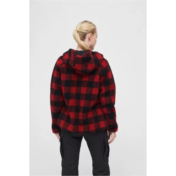  Dámska bunda brandinit BD55005 červená/čierna 