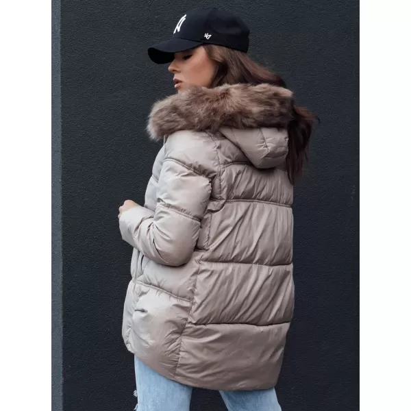  Dámska bunda DSTREET STELLAR BÉŽOVÁ 