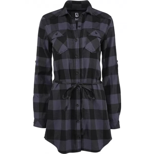  Dámska košeľa Brandit BD44006 Čierna/šedá 