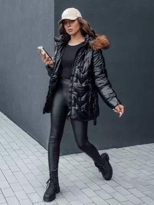 Dámska bunda DSTREET LANE ČIERNA