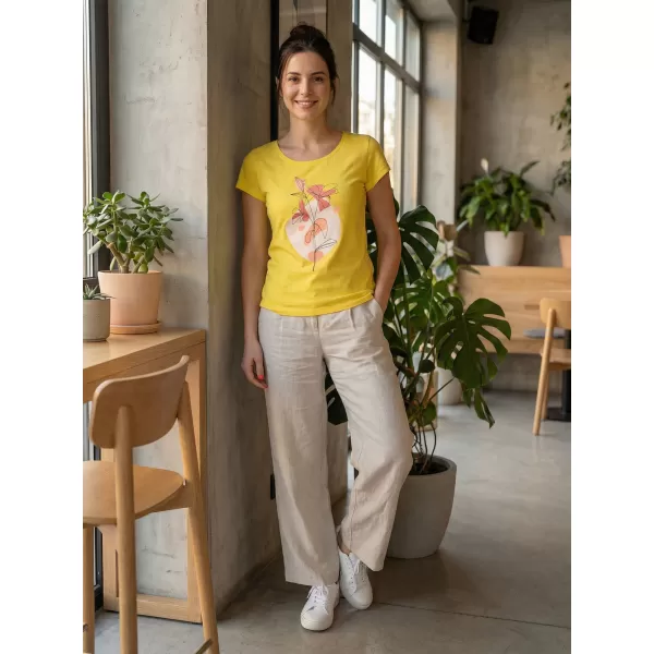  Dámske tričko ALTISPORT ALW187122 CITRÓN 