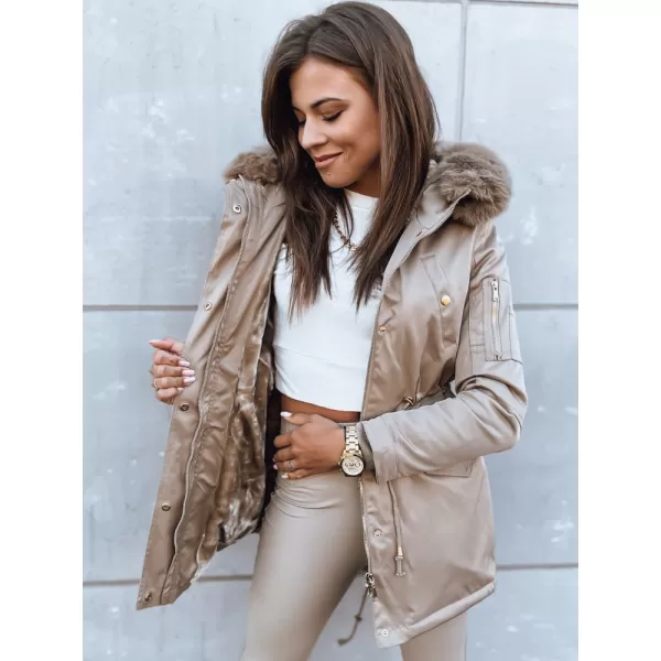  Dámska zimná bunda DSTREET GODDESS BÉŽOVÁ 