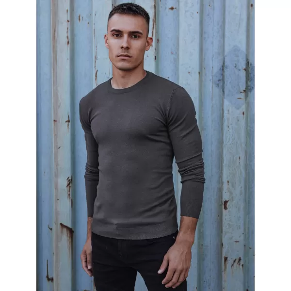  Pánsky sveter DSTREET wx2225 TMAVO ŠEDÁ 