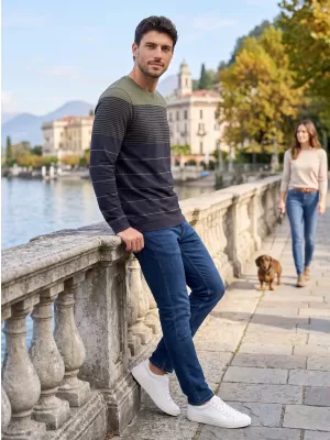 Pánske tričko ALTISPORT DAIRUS KHAKI