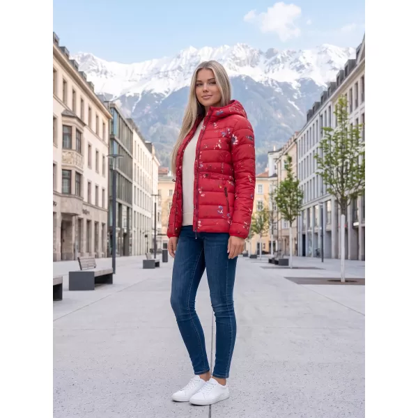  Dámska bunda ALTISPORT DARCIA červená 