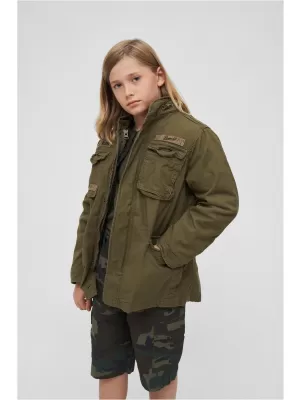 Detská bunda BRANDIT M BD6013 OLIVOVÝ