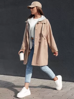 Dámska parka DSTREET MODERN LOOK BÉŽOVÁ