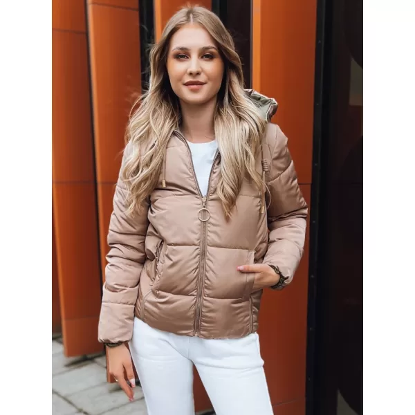  Dámska bunda dstreet Victoria Snug Ty3697 zlato 