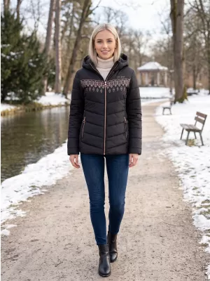 Dámska bunda ALTISPORT DELSY čierna
