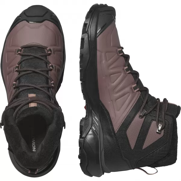  Dámske topánky SALOMON X ULTRA SNOWPILOT WP W L47585800 ČIERNE/KORENIE/KOŇAK 