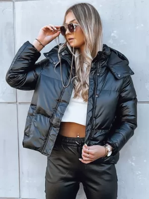 Dámska bunda DSTREET COLLAR ČIERNA