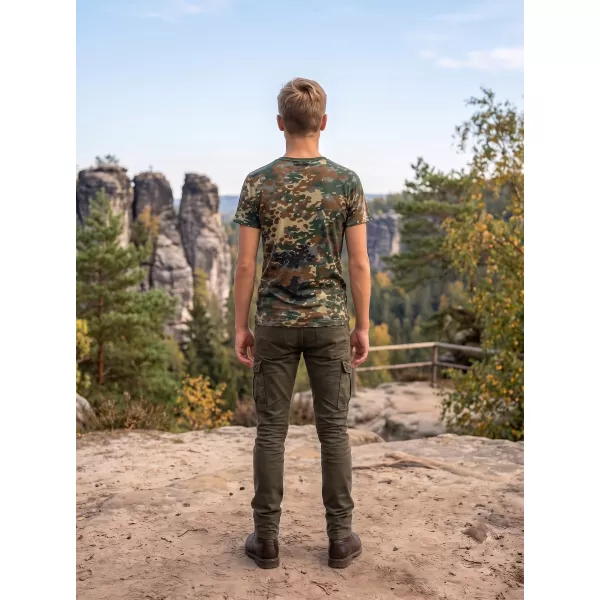  Detské tričko BRANDIT T BD6017 FLECKTARN 