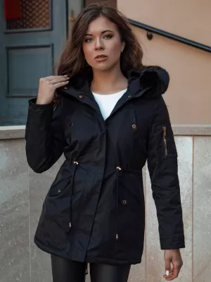 Dámska bunda DSTREET ERISS ČIERNA