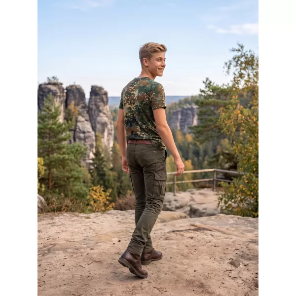  Detské tričko BRANDIT T BD6017 FLECKTARN 