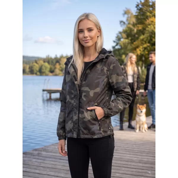  Dámska bunda BRANDIT BD33114 DARKCAMO 