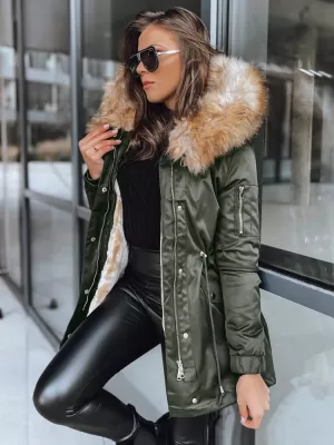 Dámska bunda DSTREET GARNET TY3945 ZELENÁ