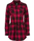 Dámska košeľa BRANDIT BD44006 RED/BLACK
