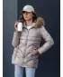 Dámska bunda DSTREET WINTERCHIC ty4438 KARAMEL