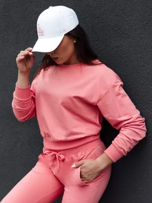 Dámska mikina DSTREET CASUALVIBE ČERVENÁ