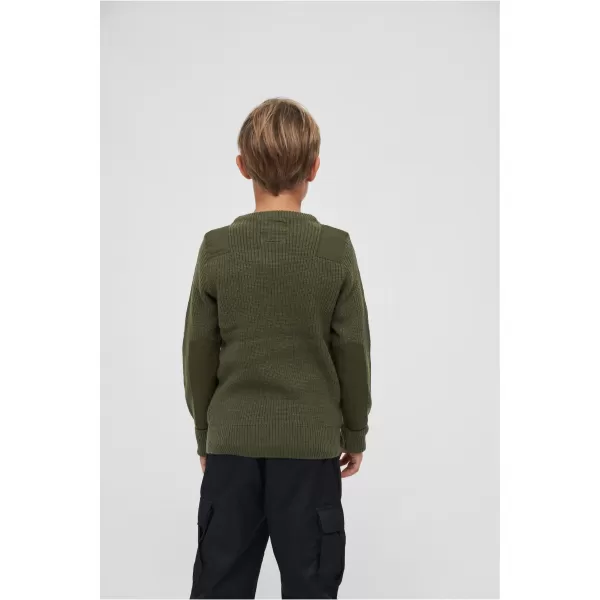  Detský sveter Brandit BW BD6019 Olive 