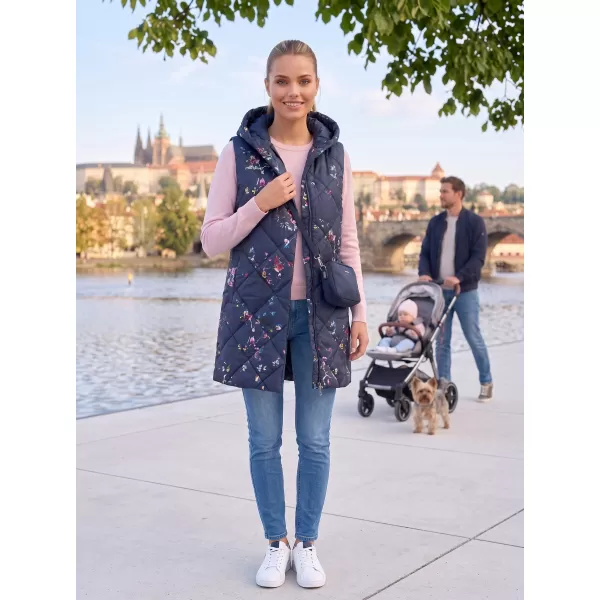  Dámska vesta ALTISPORT DANIELA TMAVO modrá 