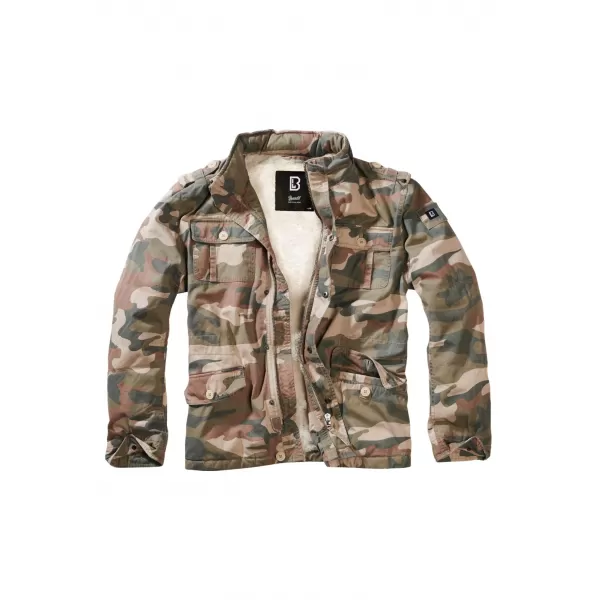  Pánska bunda BRANDIT BRITANNIA BD9390 LIGHT WOODLAND 