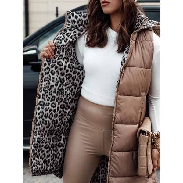  Dámska vesta DSTREET ELEGANCIO KARAMEL 
