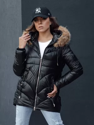 Dámska bunda DSTREET WINTERCHIC ČIERNA