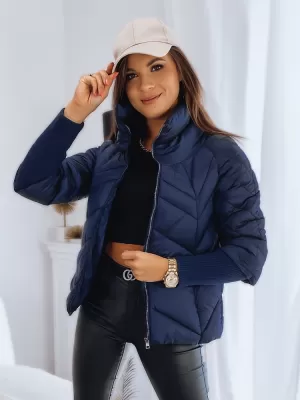 Dámska bunda DSTREET INESS TMAVO MODRÁ