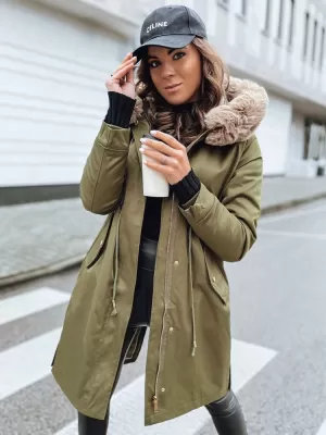 Dámska parka DSTREET NADER ZELENÁ
